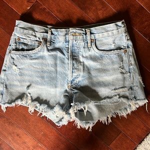 Agolde Parker jean shorts